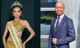 Giám đốc truyền thông của Miss International chúc mừng Thuỳ Tiên thắng ở Miss Grand