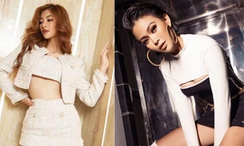 Kiều Loan mặc crop-top khoe eo thon nóng bỏng, Mâu Thuỷ úp mở vòng một quyến rũ 