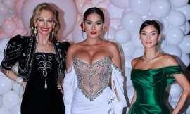 Hoa hậu Hoàn vũ Andrea Meza khoe vòng 1 quá đà, lấn án dàn Hoa hậu đình đám thế giới