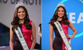 Chọn sai váy, tân Hoa hậu Hoàn vũ Andrea Meza bị chê tăng cân và lộ 'eo bánh mỳ'