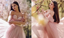 Vẻ đẹp trong veo của mỹ nhân vừa đăng quang Hoa hậu Trái đất Nga 2021