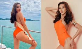 Thuỳ Tiên tiếp tục nhận lượng vote 'khủng' tại cuộc bình chọn trình diễn áo tắm ở Miss Grand 
