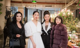 BTV Ngọc Trinh tái xuất xinh đẹp 