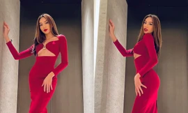 Tiếp tục mặc phong cách cut-out táo bạo, Thuỳ Tiên khoe vòng 1 nóng bỏng trên đất Thái