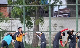 Sau cú sốc, HLV Hoàng Văn Phúc huấn luyện U23 Việt Nam