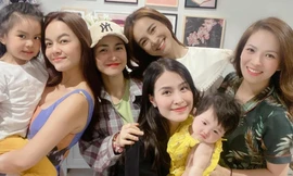 5 "bà mẹ bỉm sữa" đình đám V-Biz đọ sắc nhưng các nhóc tì “quyền lực” mới là điểm nhấn