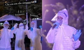 Đức Phúc xúc động khi biểu diễn ở khu cách ly, bối rối vì lần đầu hát qua lớp khẩu trang