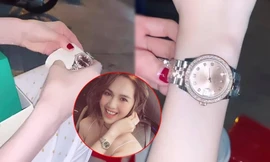 Ngọc Trinh được bạn thân tặng đồng hồ hơn 500 triệu sau khi bị trộm bộ sưu tập 15 tỷ đồng