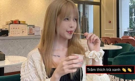 Fan đồng loạt nhắc đến cụm từ "trà xanh" khi Thiều Bảo Trâm hỏi ăn kem vị gì