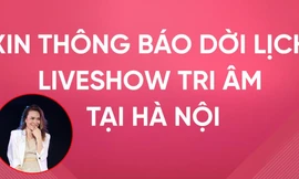 Vừa thành công ở TP.HCM, Mỹ Tâm phải thông báo dời liveshow "Tri Âm" ở Hà Nội