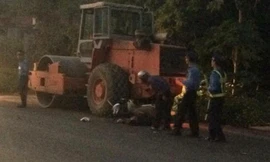 Hiện trường vụ tai nạn. Ảnh: T.L