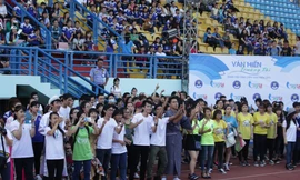 Sinh viên Đại học Văn Hiến hào hứng tham gia ngày hội