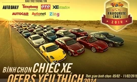 Lộ diện những xe ôtô được yêu thích tại Việt Nam