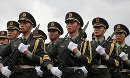 Quân đội Trung Quốc. (Nguồn: TTXVN/www.ibtimes.com)