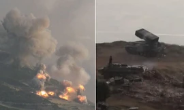 Syria khoe sức mạnh khủng khiếp của hệ thống TOS-1A Soltsepek