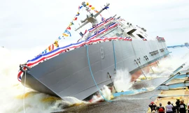 Mỹ hạ thủy chiến hạm cận bờ USS Little Rock (LCS-9)