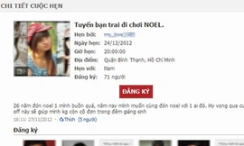 Lại đổ xô thuê, tuyển người yêu đêm Noel