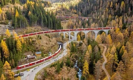 Vì sao đoàn tàu khổng lồ ở Thụy Sỹ lại khiến bất cứ siêu lái tàu nào cũng toát mồ hôi?