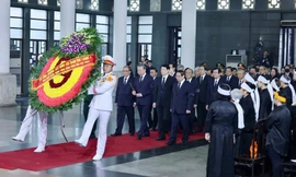 Lễ viếng nguyên Chủ tịch nước Trần Đức Lương