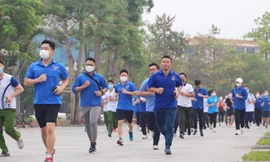 Sôi nổi "Những bước chân vì cộng đồng" ở Nghệ An