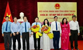 Bình Thuận làm công tác nhân sự và thông qua nhiều nghị quyết quan trọng