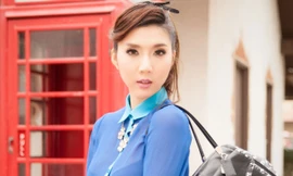 Ngọc Quyên rạng rỡ sau khi kết hôn