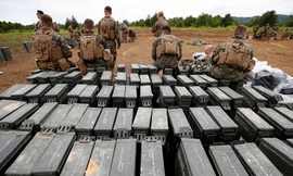 Binh lính Mỹ tại Nhật Bản. Ảnh: Reuters