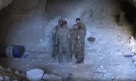 Khám phá căn cứ cực rộng ẩn sâu dưới lòng đất của phiến quân Syria