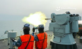 Trung Quốc tiến hành thêm một cuộc tập trận ở Biển Đông. Ảnh: China Military