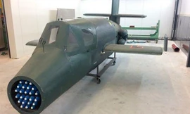 Máy bay đánh chặn Bachem Ba 349 Natter của Đức được công nhận là máy bay tồi tệ nhất trong Thế chiến II. Ảnh: pinterest