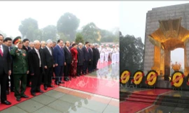 Lãnh đạo Đảng, Nhà nước vào Lăng viếng Chủ tịch Hồ Chí Minh