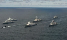 Mỹ và 5 đồng minh NATO khác đã khởi động cuộc tập trận Dynamic Mongoose ngoài khơi Iceland, Ảnh: NATO