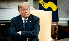 Cựu Tổng thống Mỹ Donald Trump. Ảnh: Bloomberg