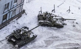 Gần 100 xe tăng Ukraine mất tích ở chiến tuyến Donbass