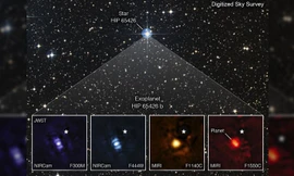 Kính viễn vọng James Webb cho thấy hình ảnh đầu tiên về hành tinh bên ngoài hệ mặt trời