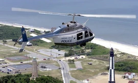 Một máy bay trực thăng sơ tán y tế Nightingale đã được phái đến hiện trường. Ảnh: FACEBOOK