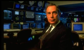 Ông Bloomberg tại trụ sở Bloomberg LP chụp năm 1992 (Ảnh: Getty)