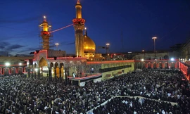 Đền thờ Imam Hussein ở Karbala. Ảnh: flickr.com