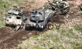 Mỗi chiếc tăng Leopard bị hạ được thưởng một triệu rúp