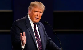 Tổng thống Trump. Ảnh: AP