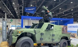 Humvee NXT 360 gắn tên lửa Javelin