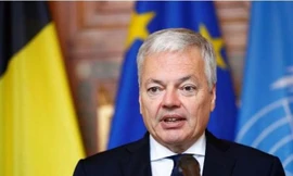 Ngoại trưởng Bỉ Didier Reynders. Ảnh: Reuters