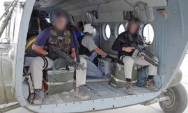 Hình ảnh cho thấy lực lượng CIA đang tiến đến Afghanistan