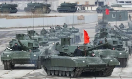 Xe tăng T-14 Armata do Nga sản xuất. Ảnh: TASS
