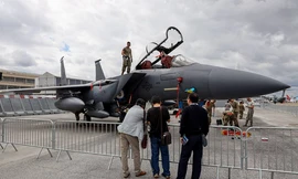 Máy bay chiến đấu McDonnell Douglas F-15 Eagle của Mỹ​. Ảnh: Tass