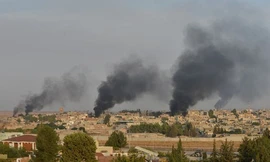 Hàng loạt mục tiêu ở Idlib bị Thổ Nhĩ Kỳ tấn công mãnh liệt. Nguồn: Sina.