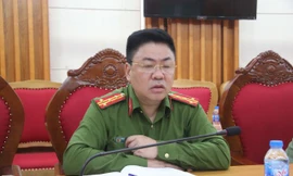 Đại tá Nguyễn Xuân Hồng - Phó Giám đốc Công an tỉnh Hưng Yên (Ảnh: Nguyễn Trường).