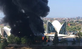 Viện Hải dương Oceanografic là một trong những thủy cung lớn nhất ở châu Âu. Ảnh: Twitter