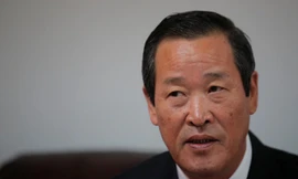 Đại sứ Triều Tiên tại Liên Hợp Quốc Kim Song. Ảnh: Reuters.