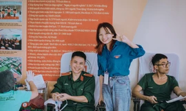 Hướng về Đại hội Đoàn, tuổi trẻ Học viện Kỹ thuật Quân sự lan tỏa nghĩa cử đẹp